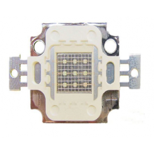 Мощный светодиод ARPL-11W-EPA-2020-Green525 (27-31v, 350mA) (KD, 20x20мм)